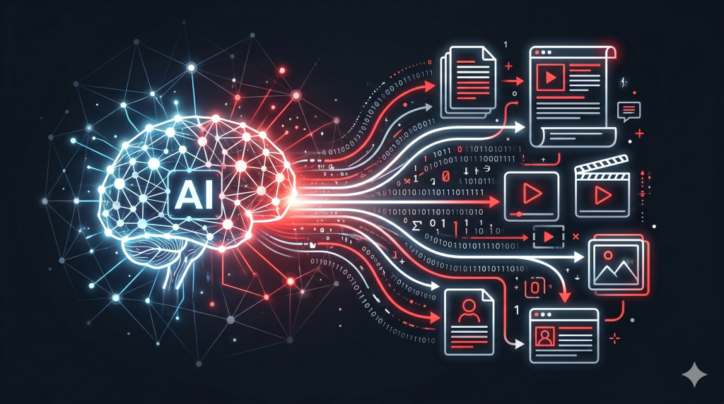 AI-Powered Content Generation Meets Content Distribution: A New Paradigm